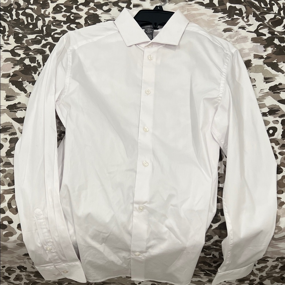 Classic White Men's Shirt